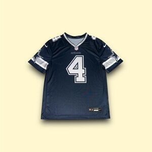 Dallas Cowboys Dak Prescott NFL engineered Nike dri-fit jersey